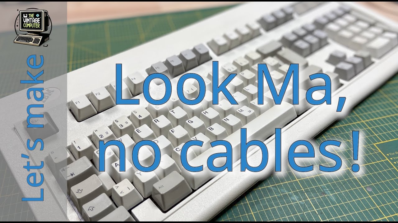 Let's make: a vintage keyboard wireless.