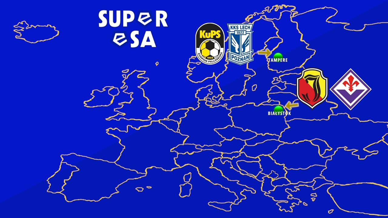 PEWNE ZWYCIĘSTWO LECHA W FINLANDII, JAGIELLONIA PRZEGRYWA WYSOKO Z FIORENTINĄ | superESA podcast