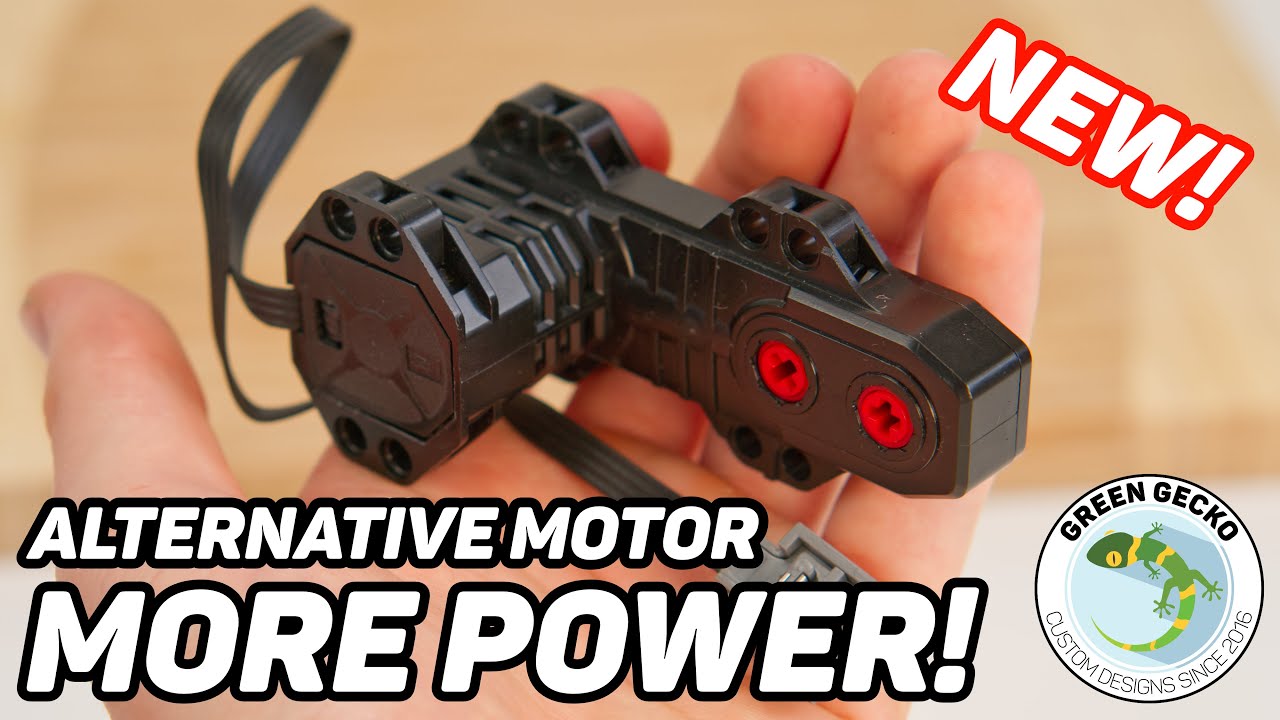 Alternative LEGO RC Buggy Motor (5292) - MORE POWER! - Test and Review