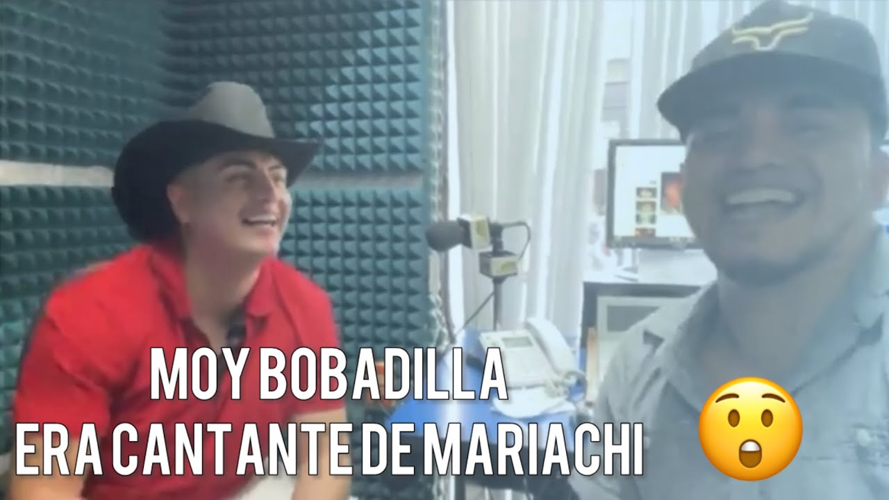 Moy Bobadilla fue cantante de mariachi 😮