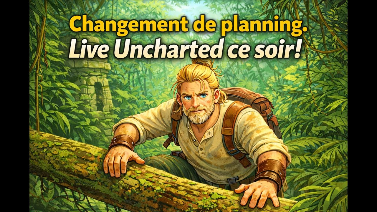 [LET'S PLAY] UNCHARTED -  ep 3  - REPLAY