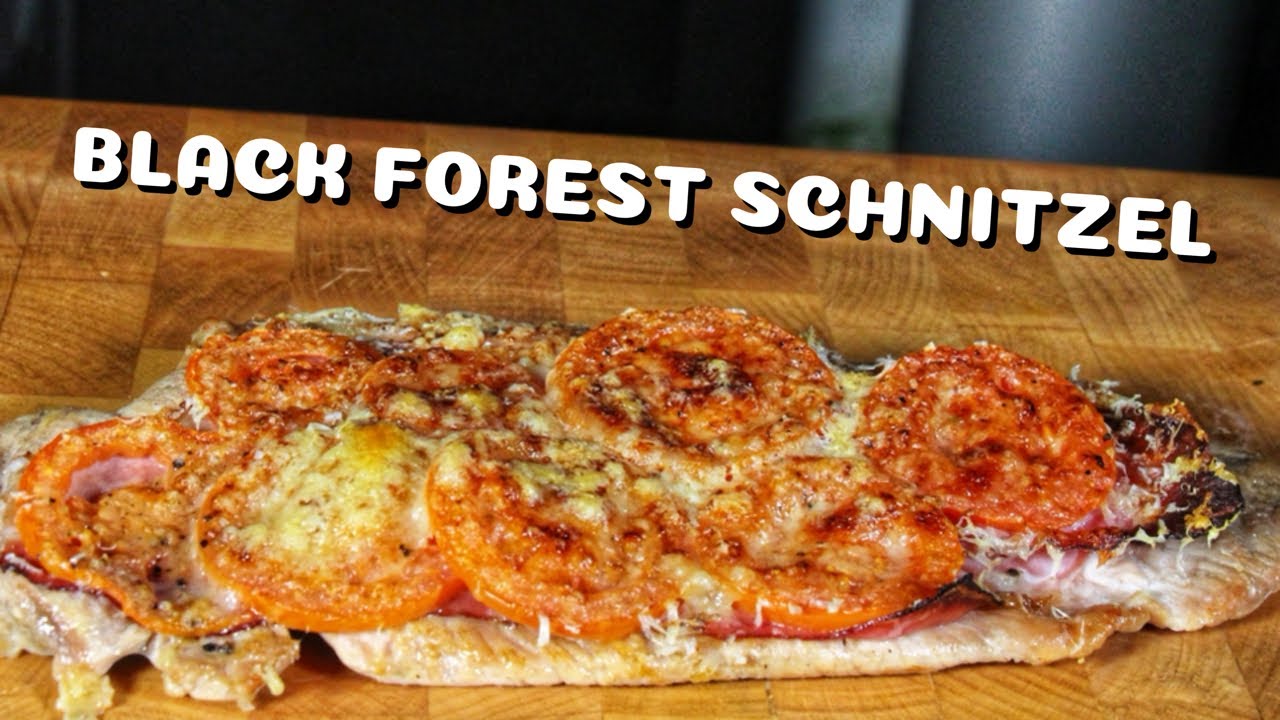 BLACK FOREST SCHNITZEL - Schnitzel with smoked ham and mountain cheese - 0815BBQ - International