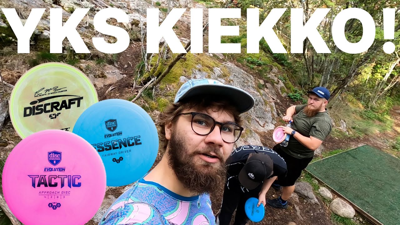 YHDEN KIEKON KIERROS! | Toivonlinnan Frisbeegolf Park