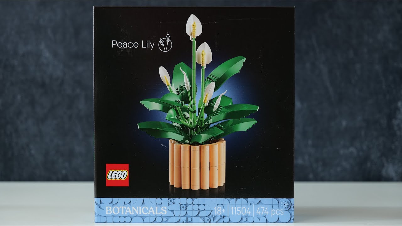 LEGO Botanicals 11504 Мирная лилия - Обзор быстрой сборки LEGO