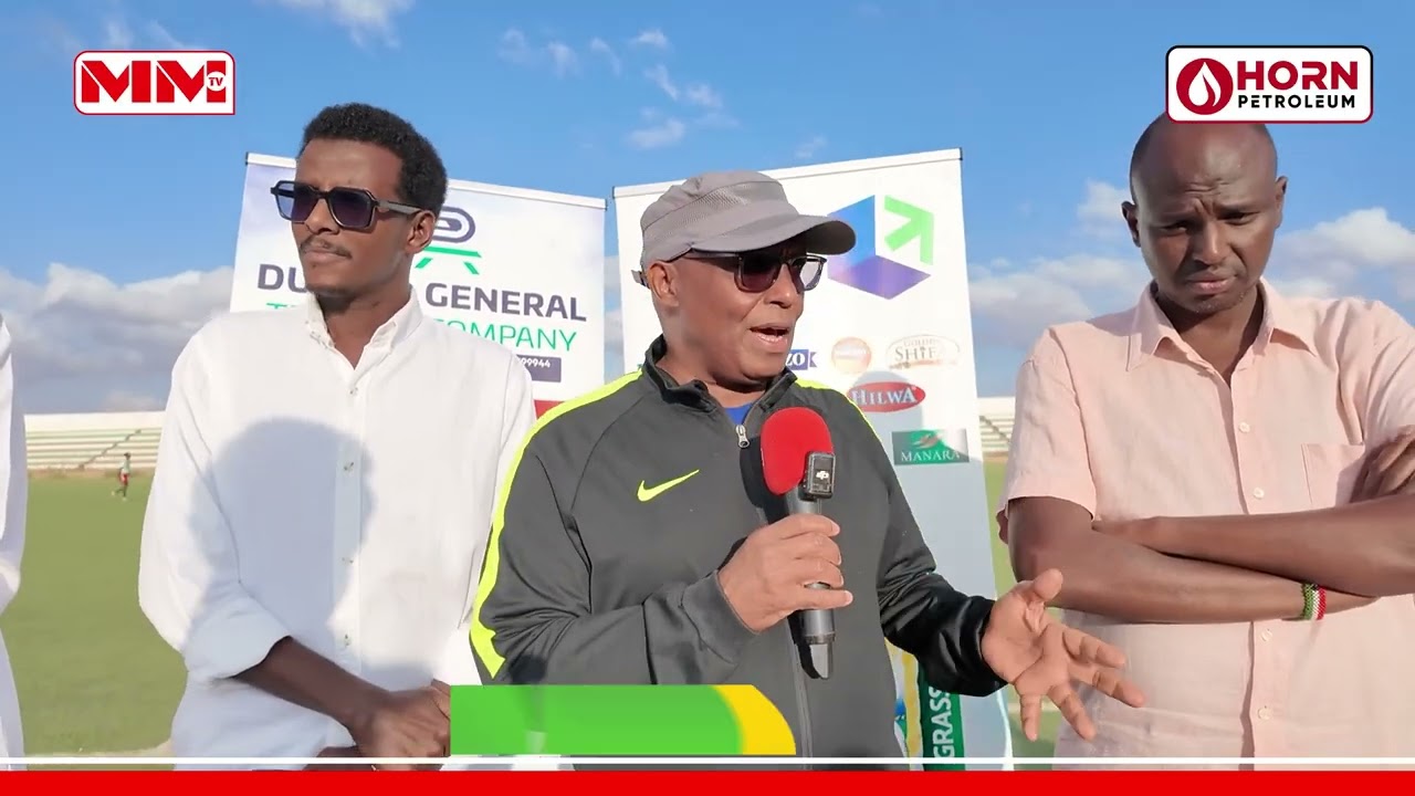 Hoggaamiyaha Xisbiga KAAH oo garoonka Hargeysa Stadium ku daah-furay Qabyo-tire Cup