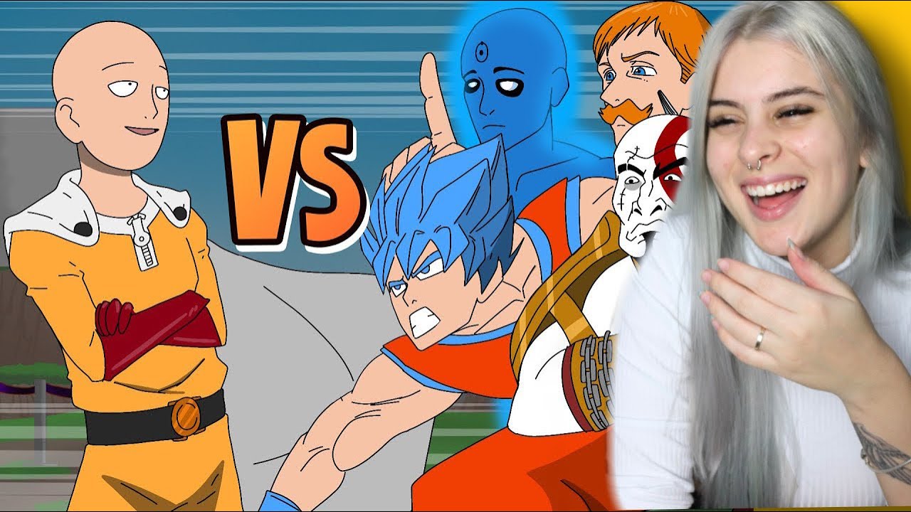 REAGINDO a SAITAMA vs TODO MUNDO - VOICE MAKERS‹ Alpha ›