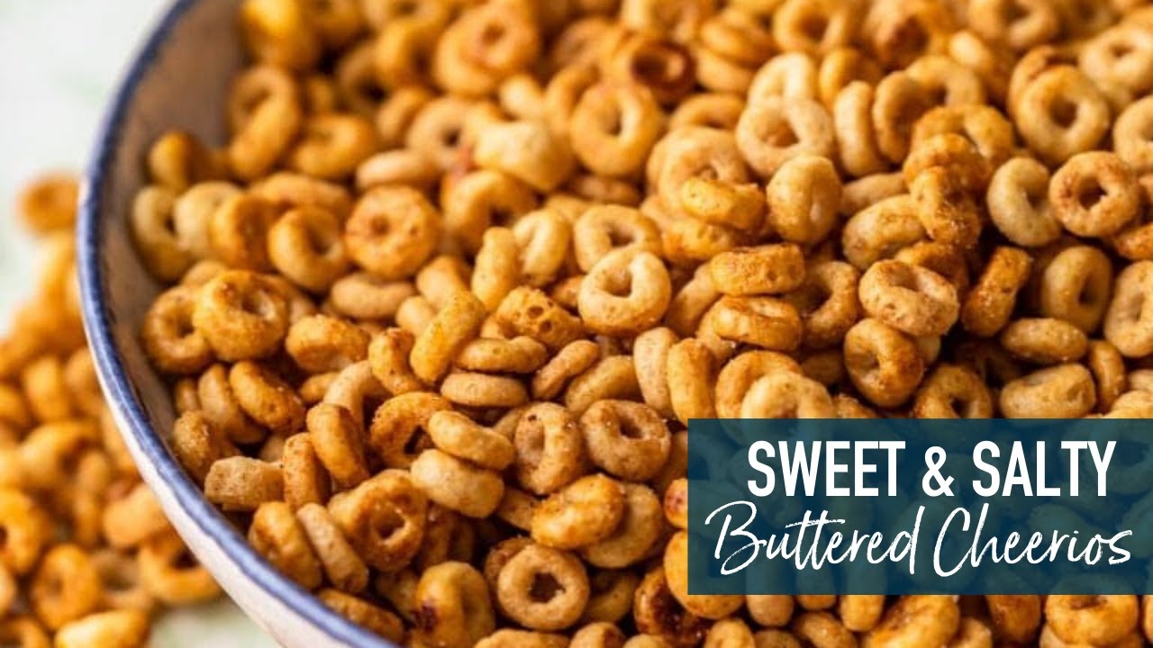 Sweet and Salty Hot Buttered Cheerios!