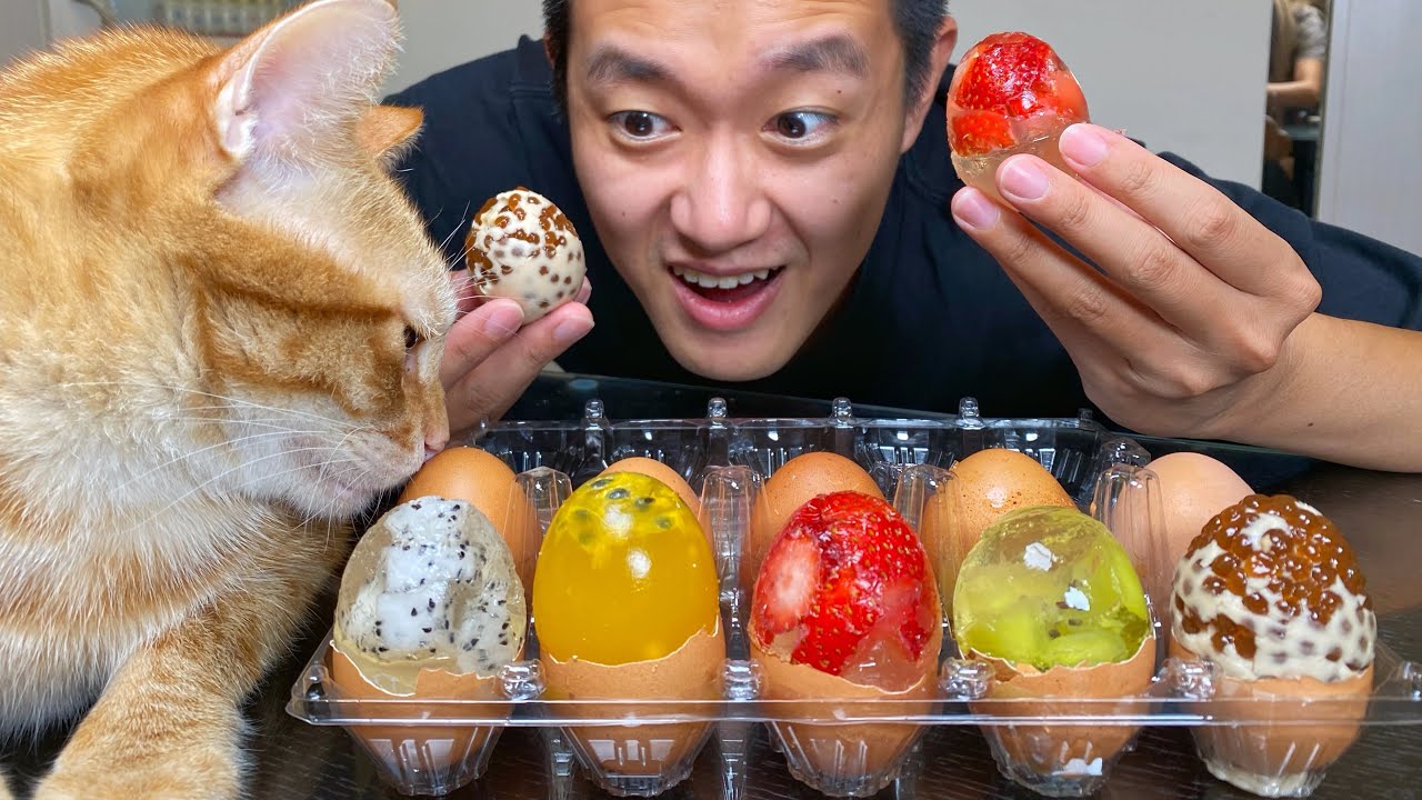 如何製作多種彩色雞蛋！How to make a variety of colorful eggs!