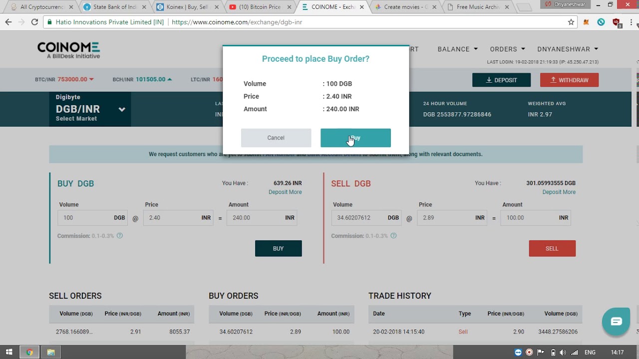 COINOME indias cryptoexchange