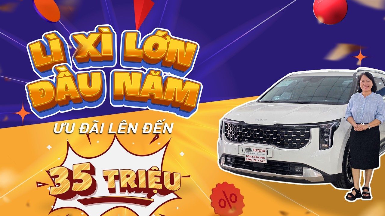 Báo giá đầu năm 2026 Giảm lên đến 35 triệu đồng cho toàn bộ các dòng xe tại HIền Toyota Phạm Hùng