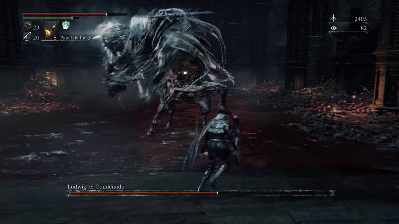 bloodborne - como matar a ludwig el maldito facil