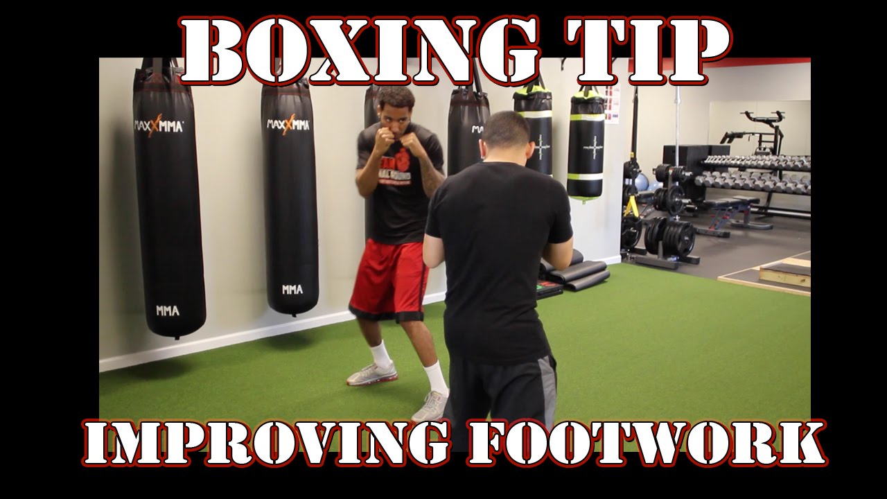Boxing Tip: Improving Footwork - Lateral Movement & Pivot // Boxing For BEGINNERS