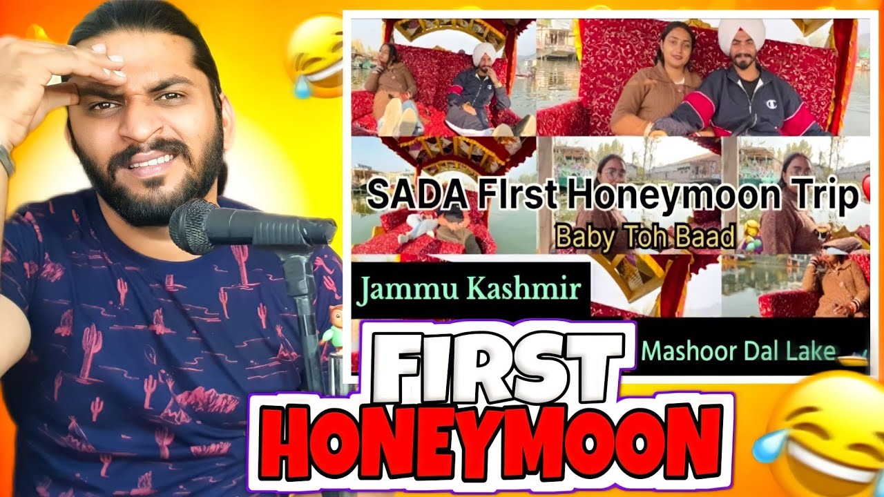 Mr And Mrs Bawa Da 1st Honeymoon😂
