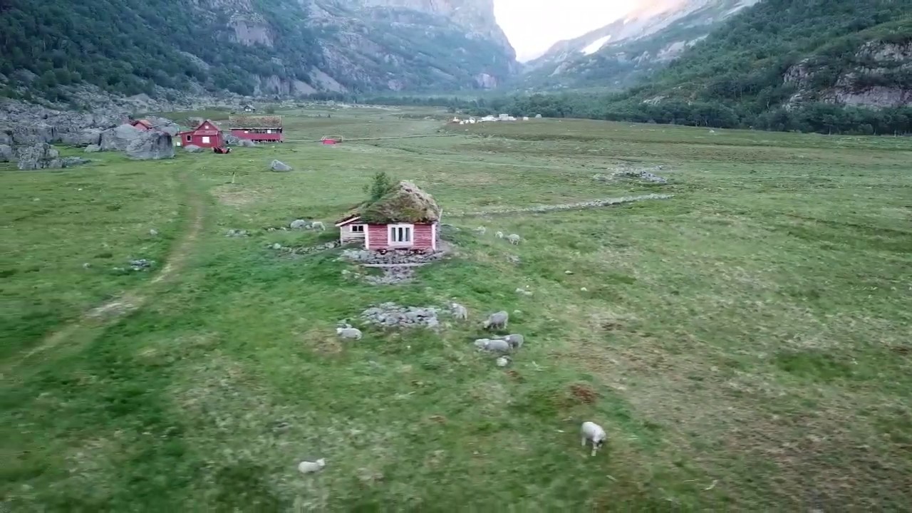 Dronefilm Viglesdalen i &Aring;rdal i Ryfylke