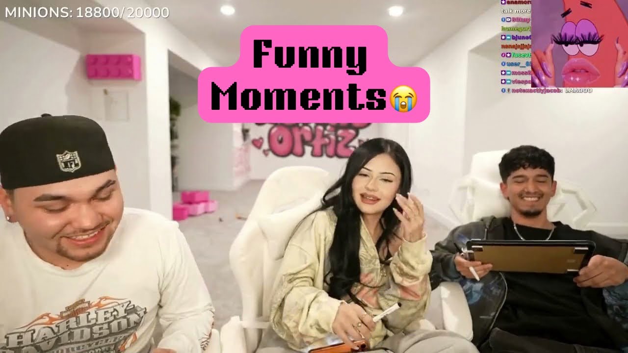 Wendy Ortiz Funny Moments Carlos vs Noe!!😂