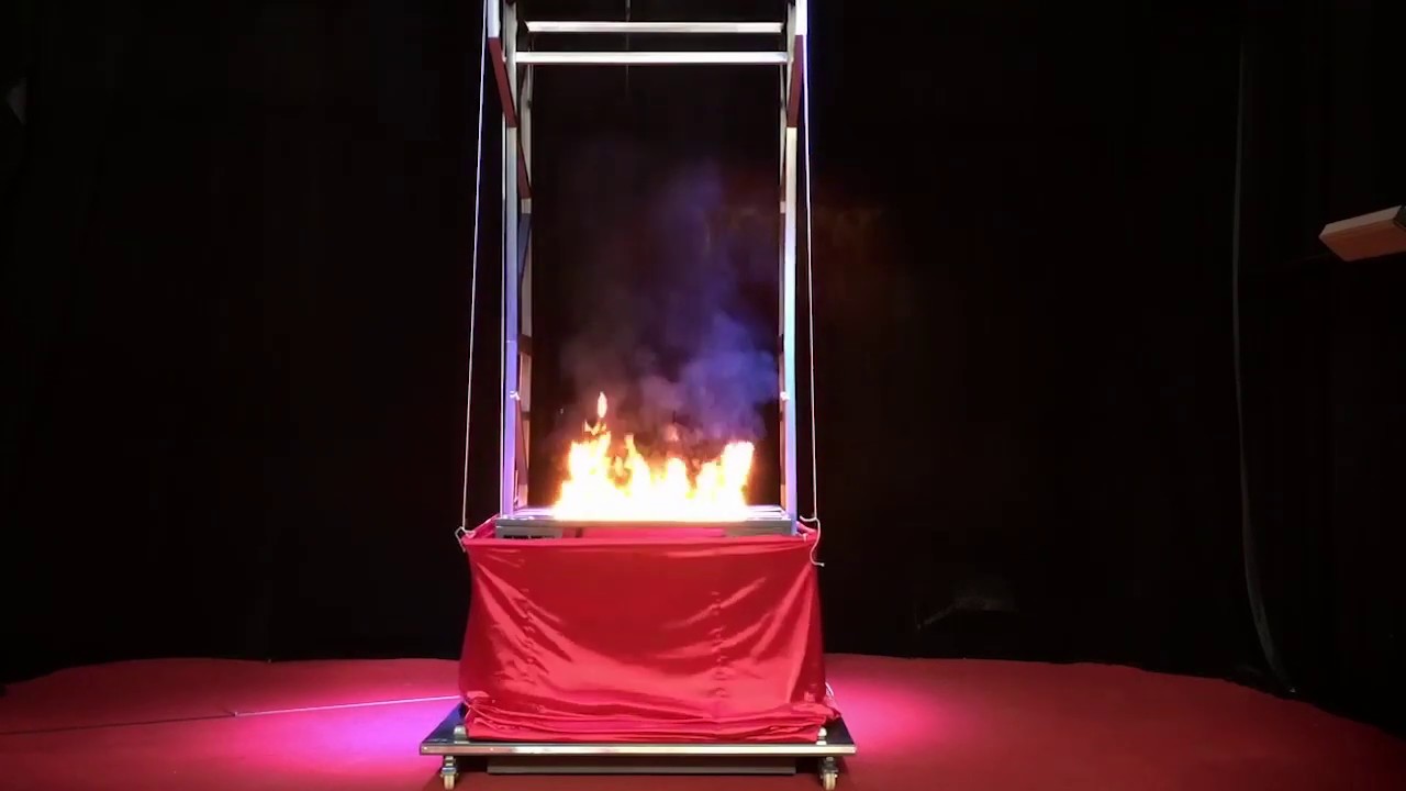 Jaws of Death Vise and Body From Fire Cage with Appearing Person From Birdcage GMG-122,147,203,236