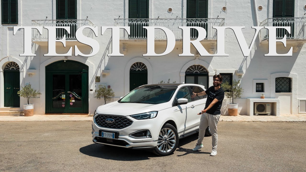 We Drive: Ford Edge Vignale - Test Drive in Puglia (OSTUNI) (ENG SUBS)
