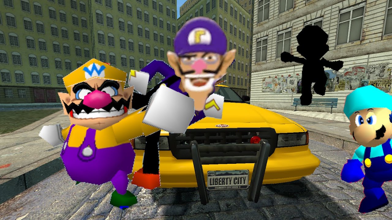 CRAAAAAZY TAAAAAAAXI TIIIIIIIIIMME (a wacky wario machinimation)