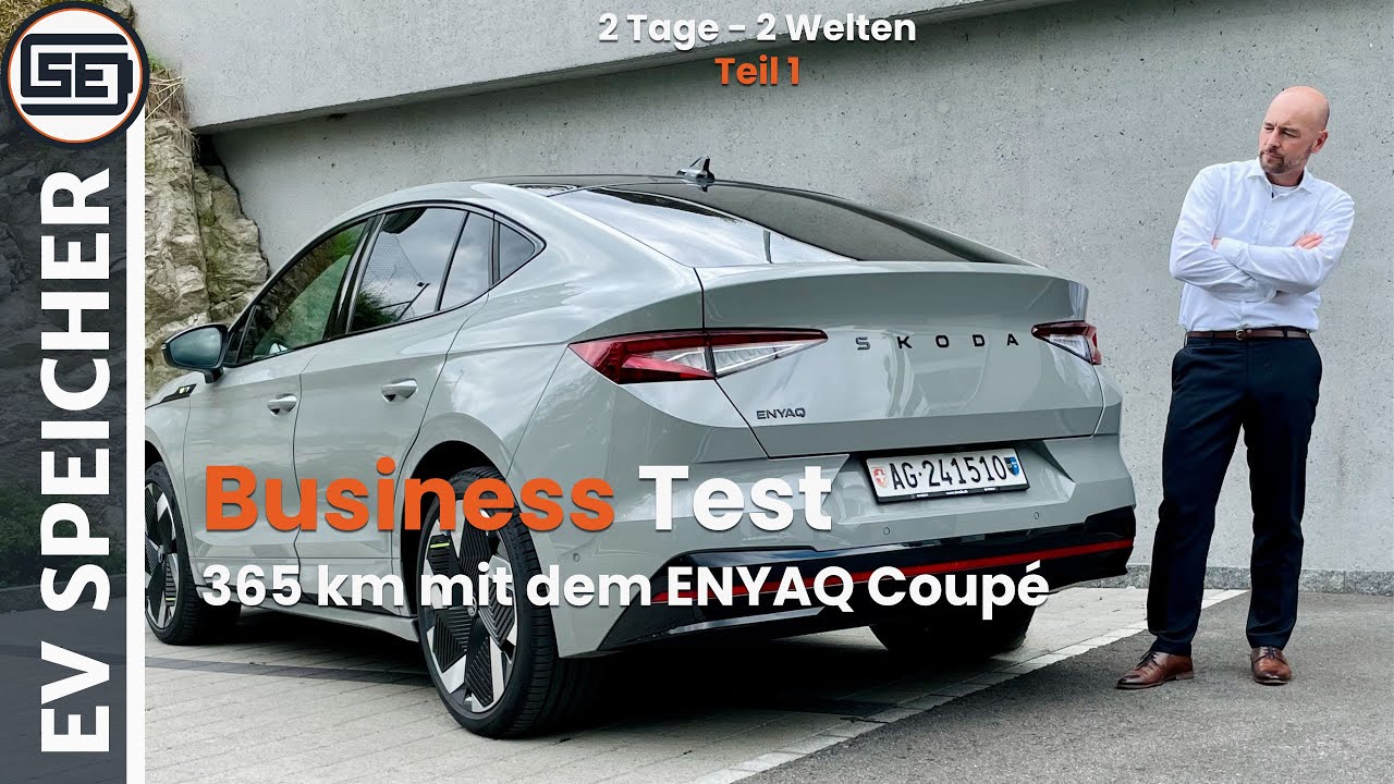 Effizienz & Assistenz: Skoda ENYAQ Coupé RS im harten Einsatz als Geschäftsfahrzeug