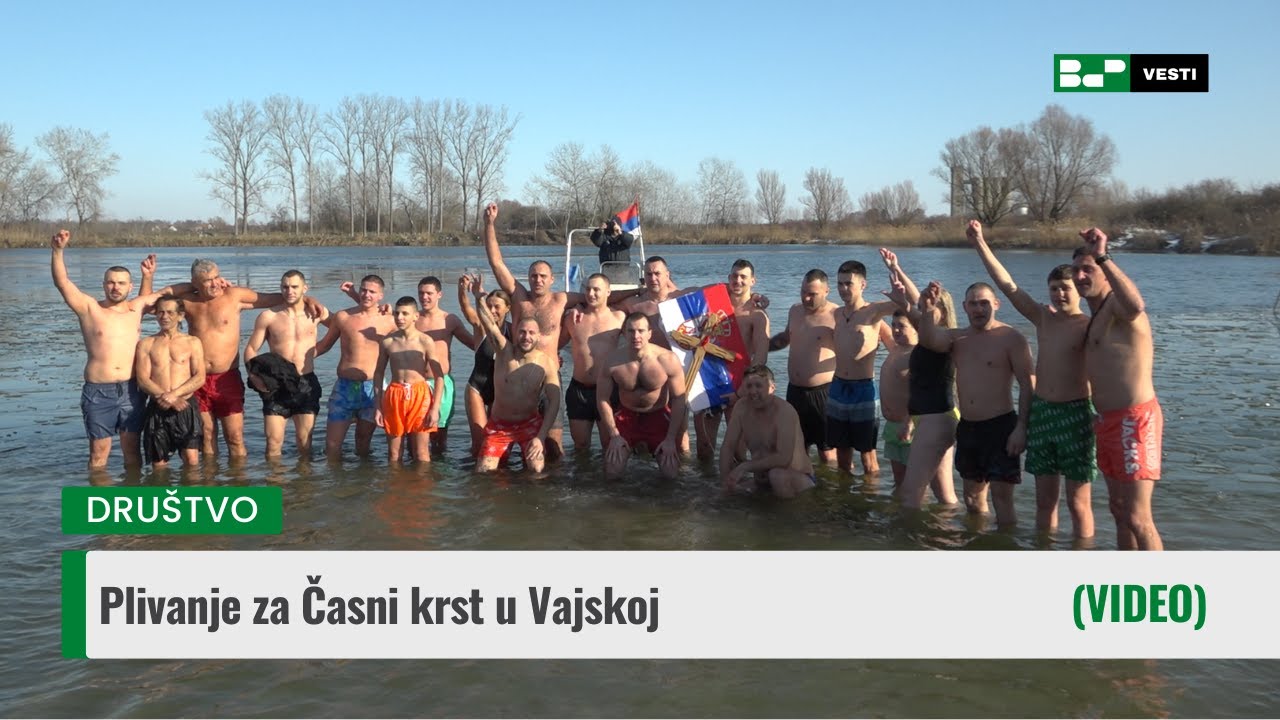 Plivanje za Časni krst u Vajskoj