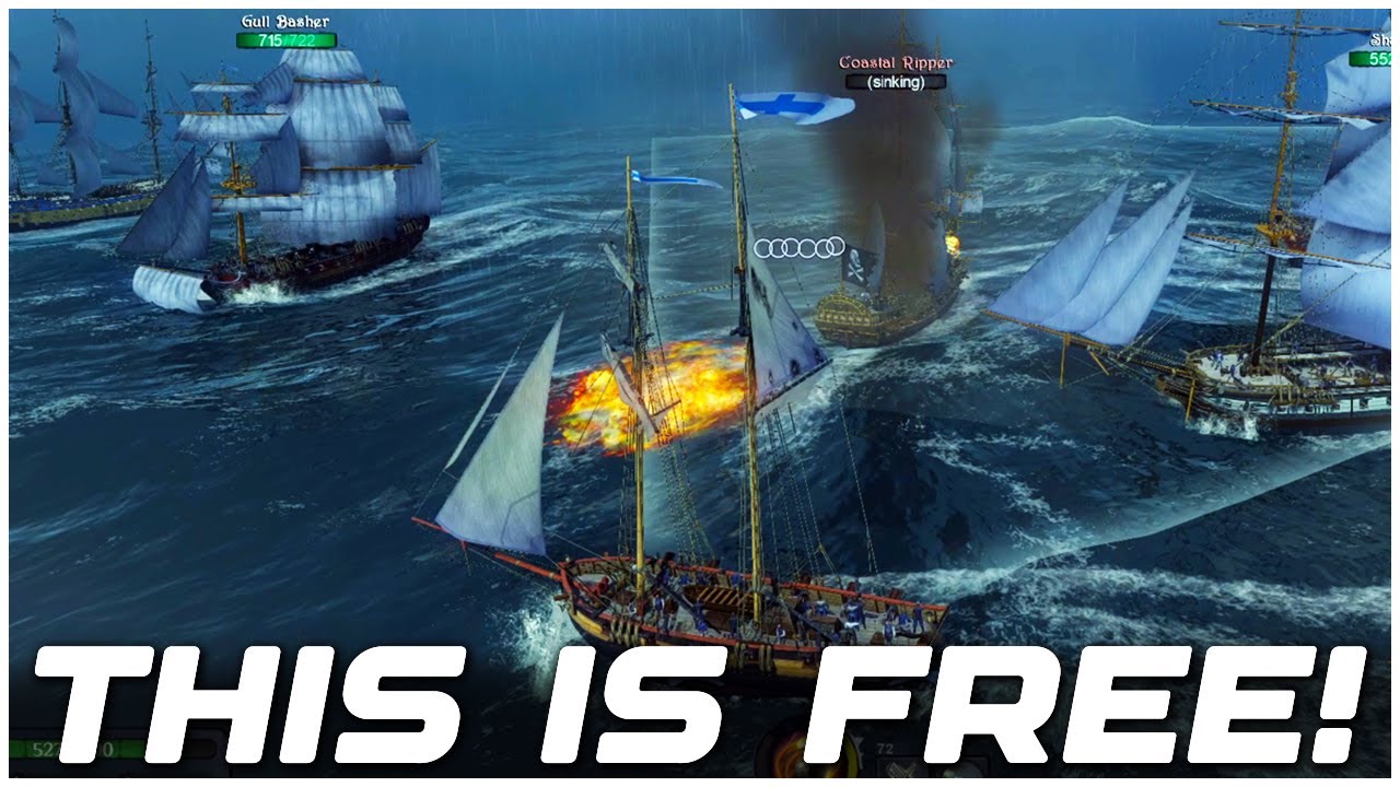 Почему эта НЕВЕРОЯТНАЯ пиратская игра БЕСПЛАТНА? - World of Sea Battle