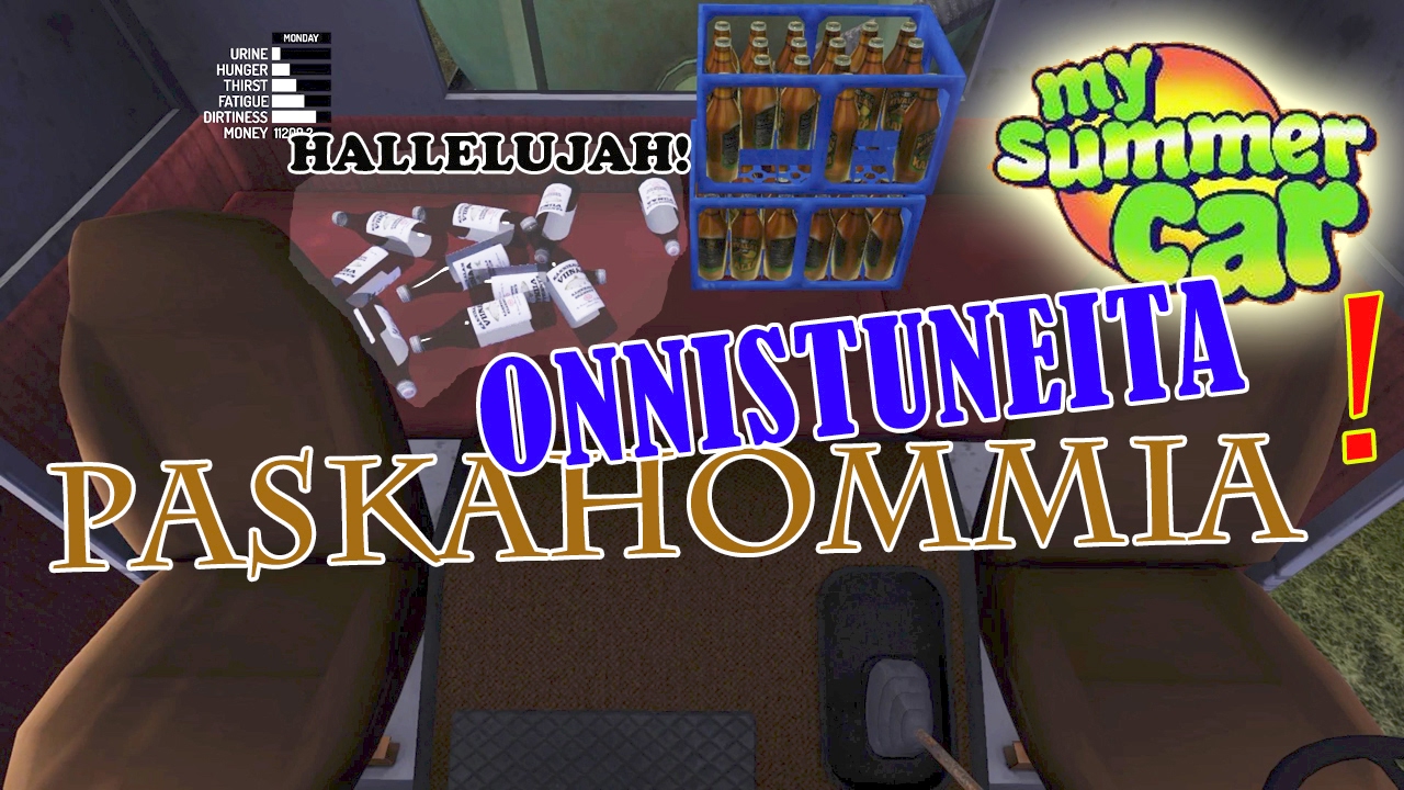 My Summer Car - Onnistuneita Paskahommia!