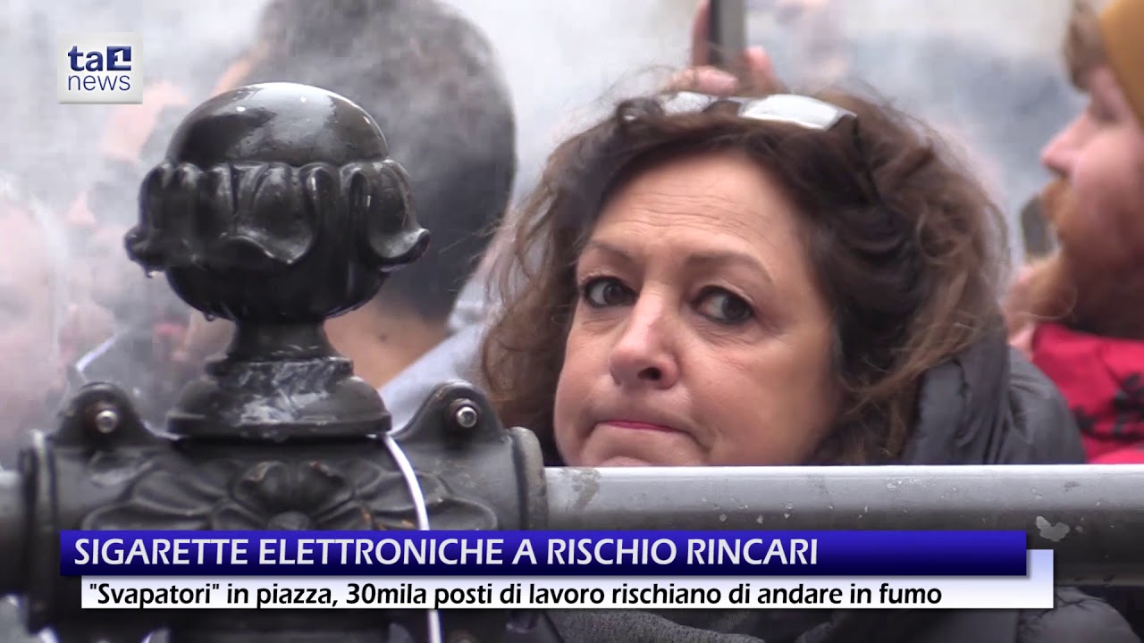 SIGARETTE ELETTRONICHE A RISCHIO RINCARI