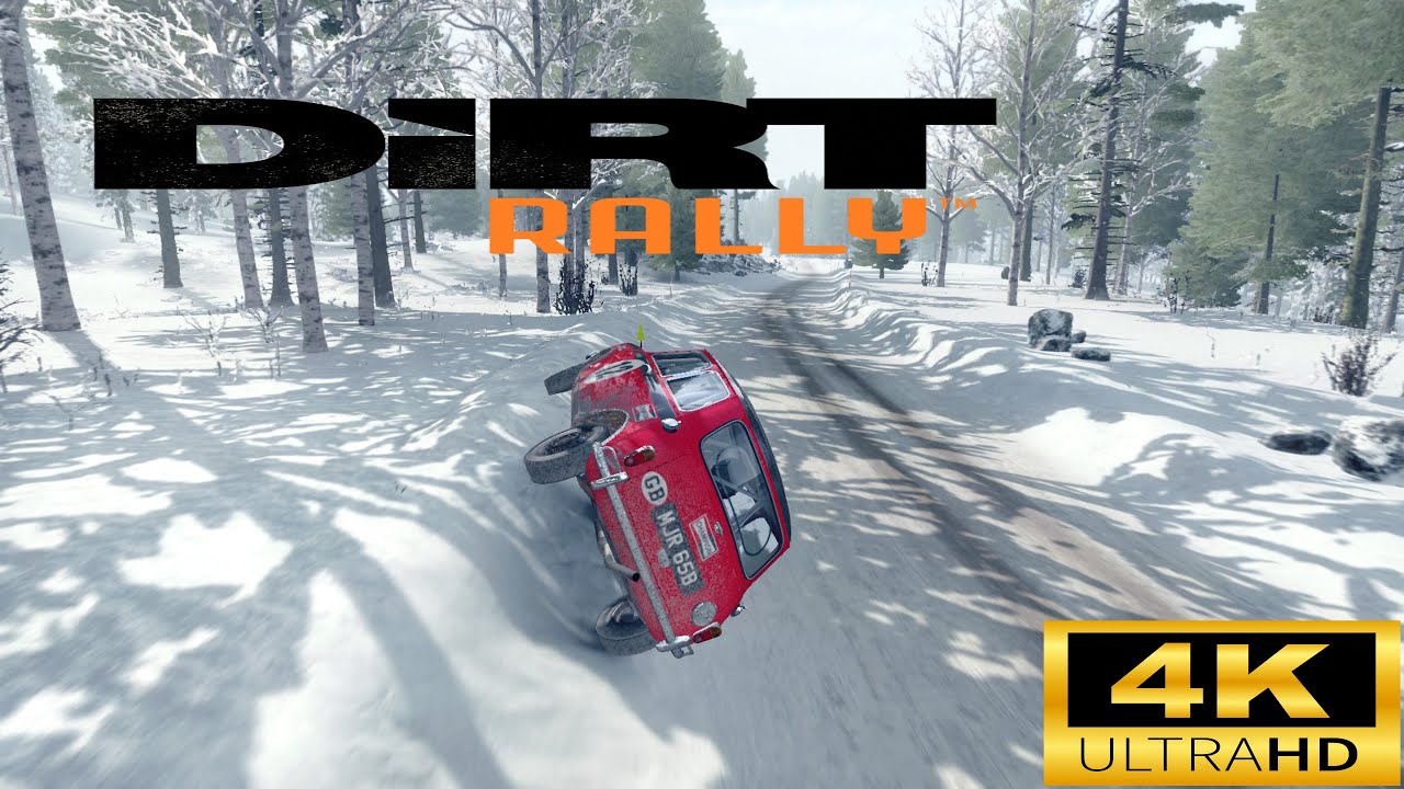 (PS5・４K)【DiRT Rally 1.0】スウェーデン  〖ThrustmasterT598〗