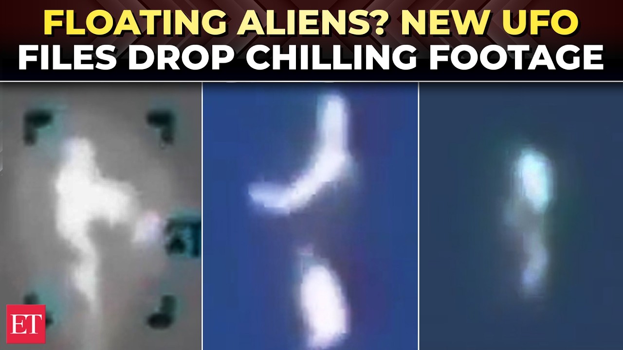 ALIENS FLOATING midair? New UFO footage shows mystery object making 90&deg; turns in UAP files 2.0