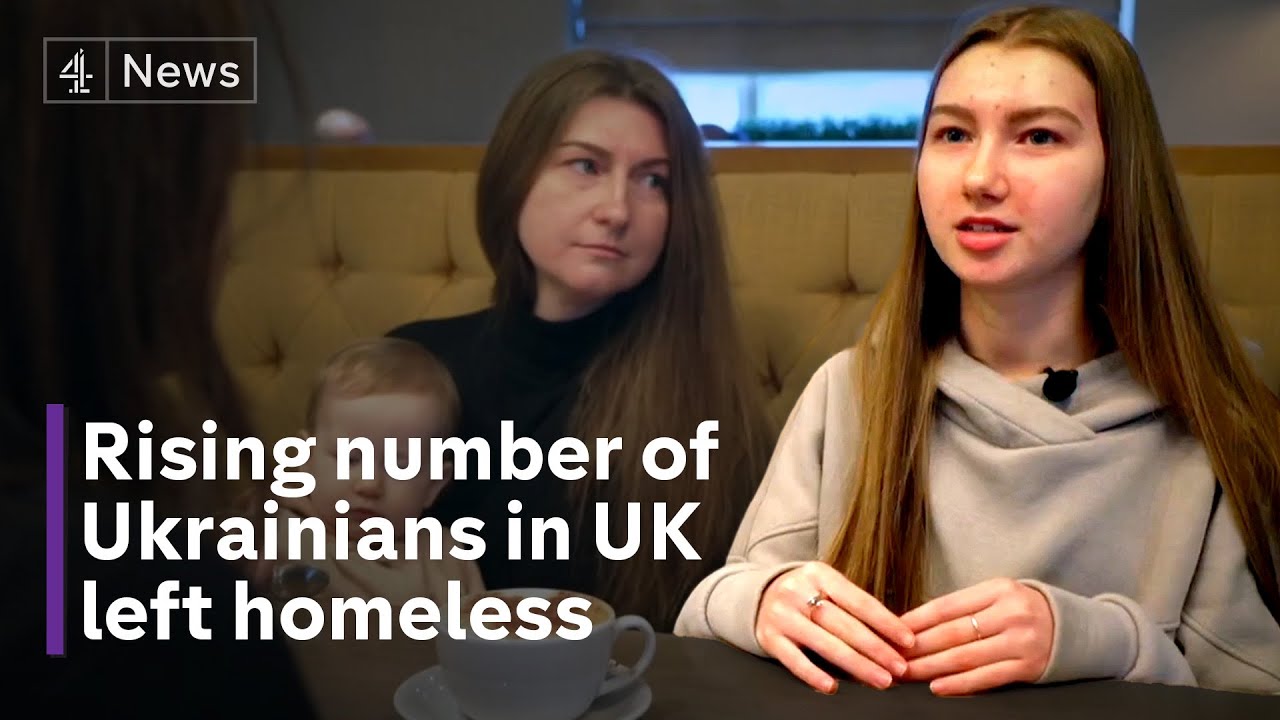 The Ukrainian refugees facing homelessness at Christmas