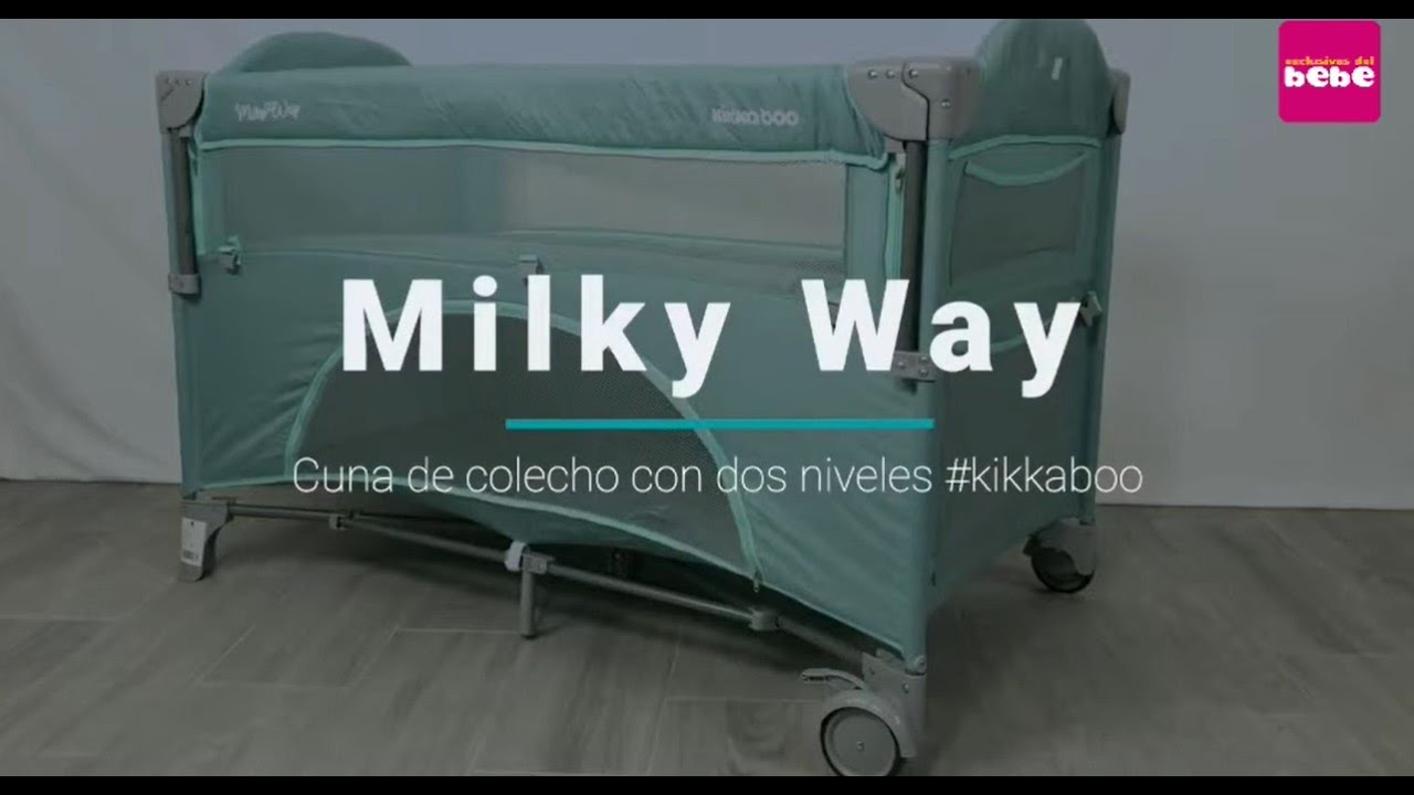 Cuna De Viaje Colecho Kikkaboo Milky Way
