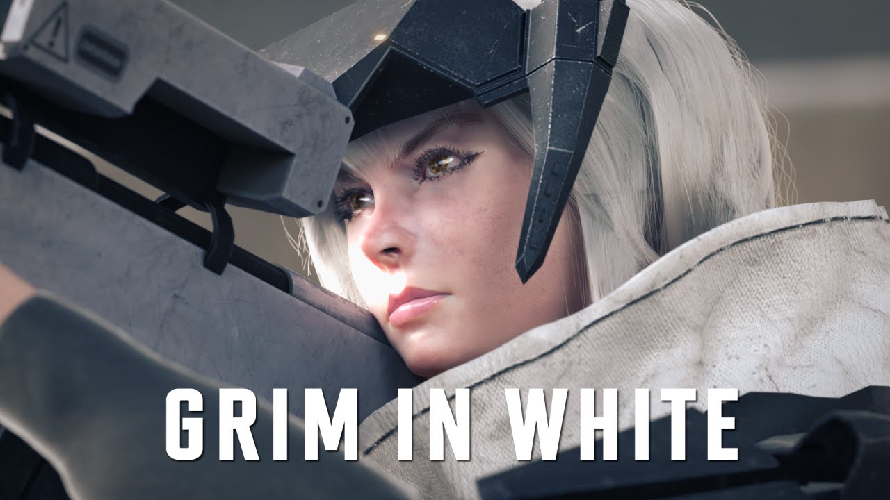 Nikke: Grim in White - Fan made animation