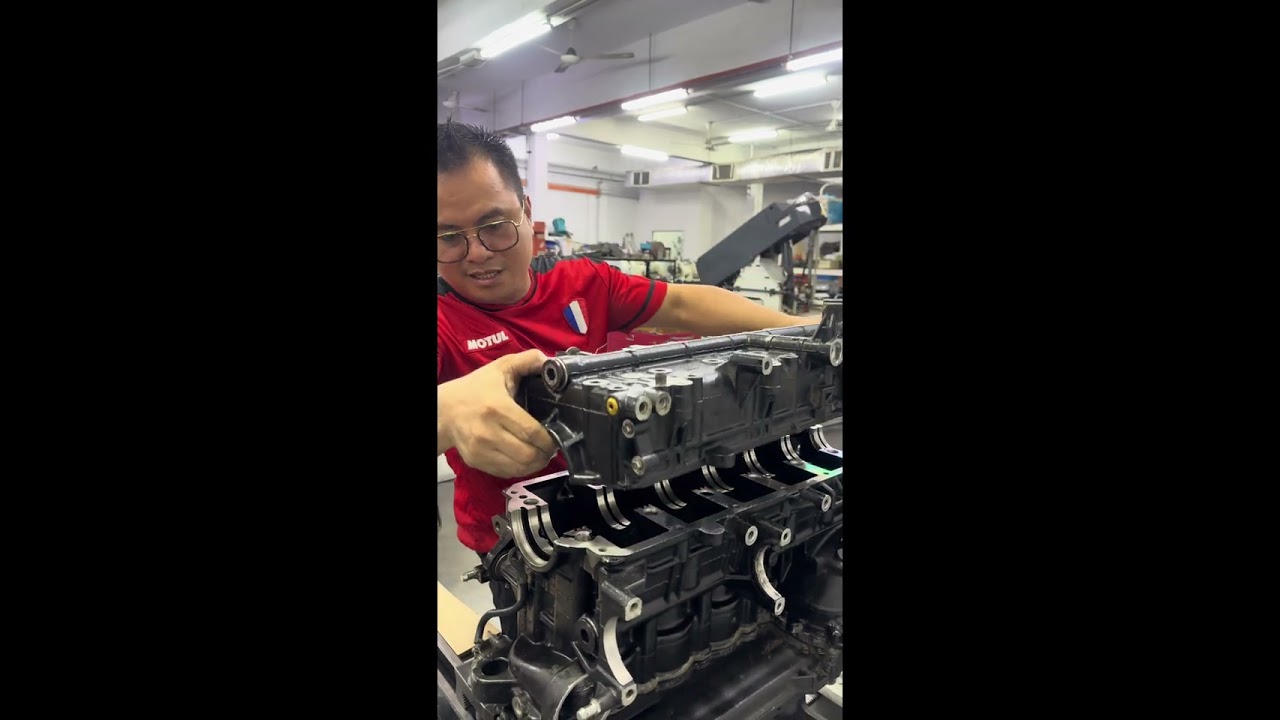 Line Boring Speedboat Engine Mercury Verado 400R