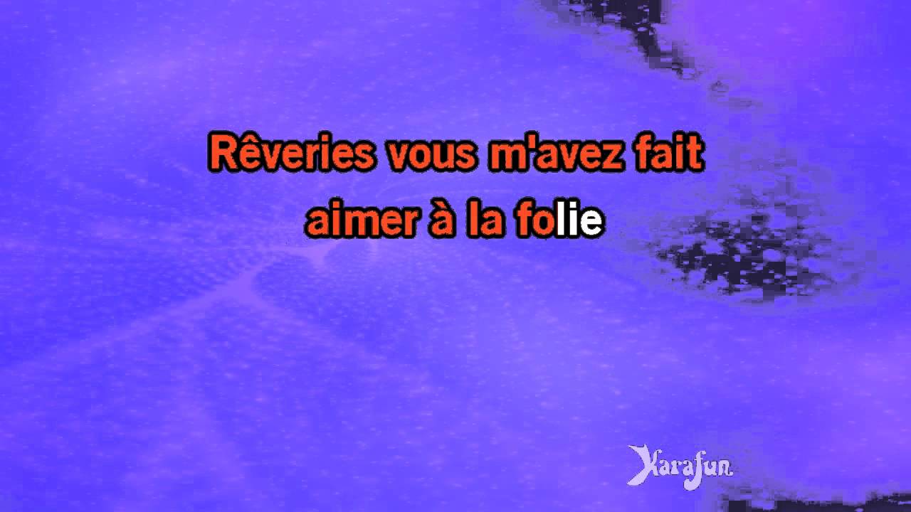 Karaoké Rêveries - Hervé Vilard *