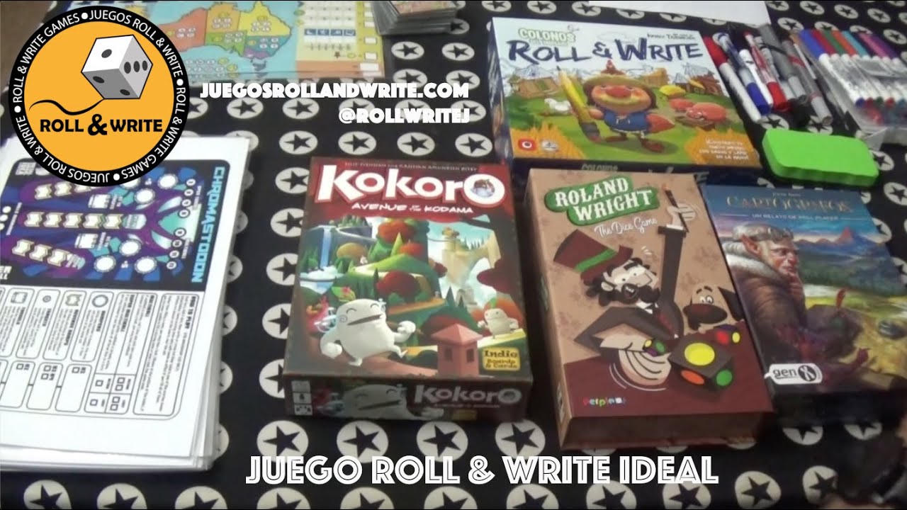 El juego ideal Roll & Write - 10 Cosas Importantes y algunos extras.