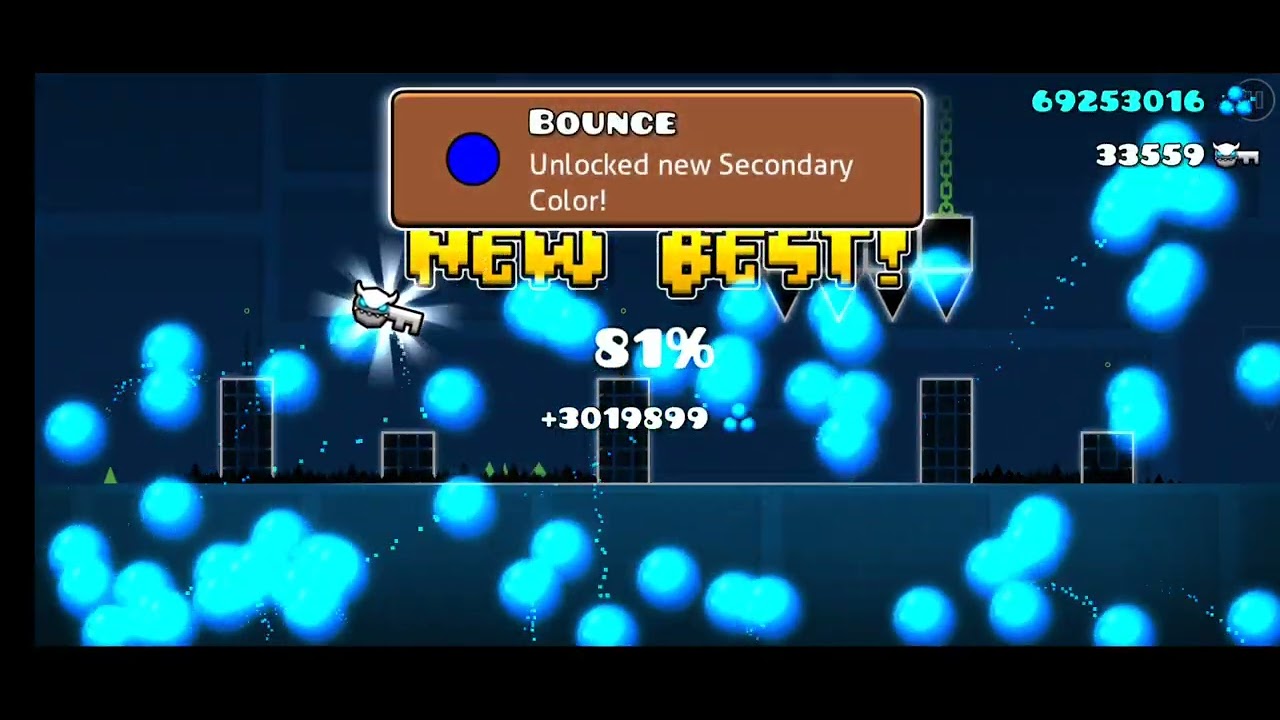 Playing geometry dash but i have to beat the main levels in one go