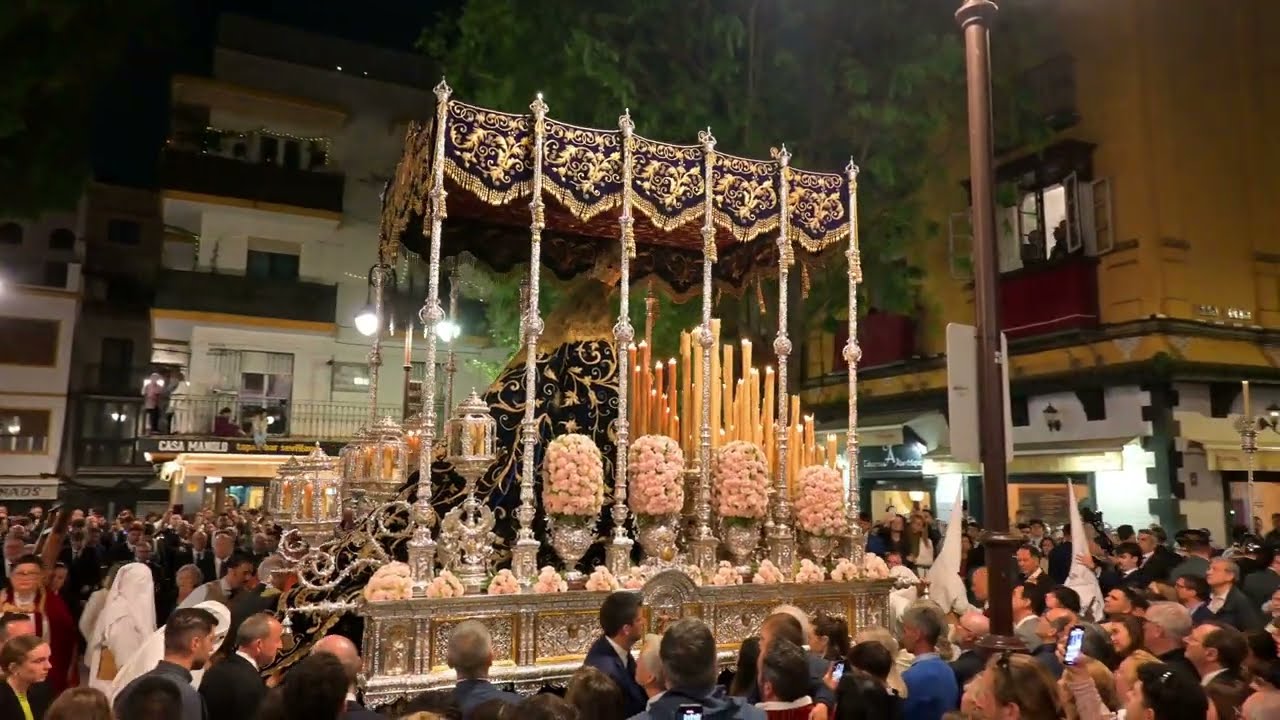 4K || Nstra. Señora Virgen del Subterráneo Reina de Cielos y Tierra | Plaza de la Alfalfa | 2025