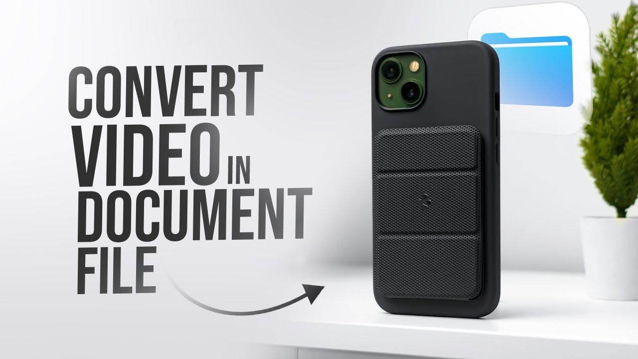 Как преобразовать видео в документ на iPhone (инструкция)