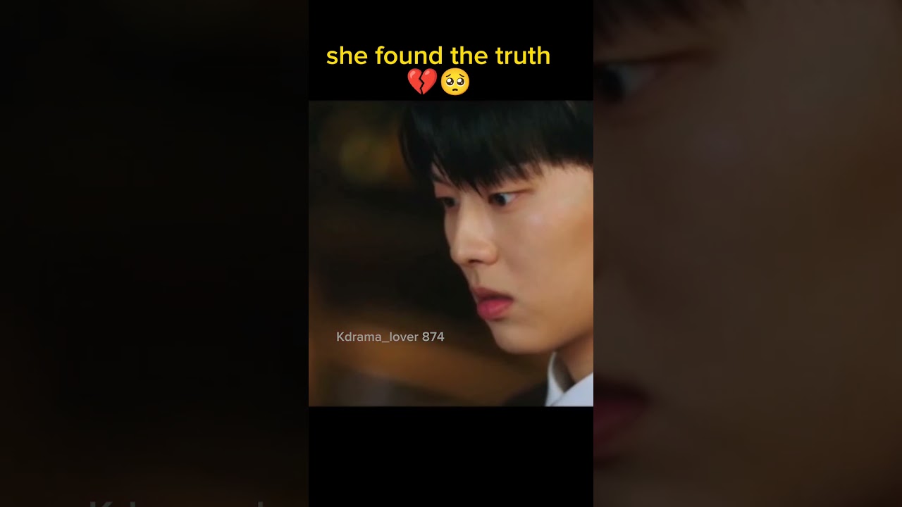 the truth revealed 🥺my dearest nemesis#kdrama #mydearestnemesis #love