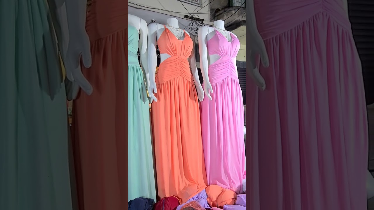 Vestidos na Feirinha da Madrugada #brasaqui #shorts