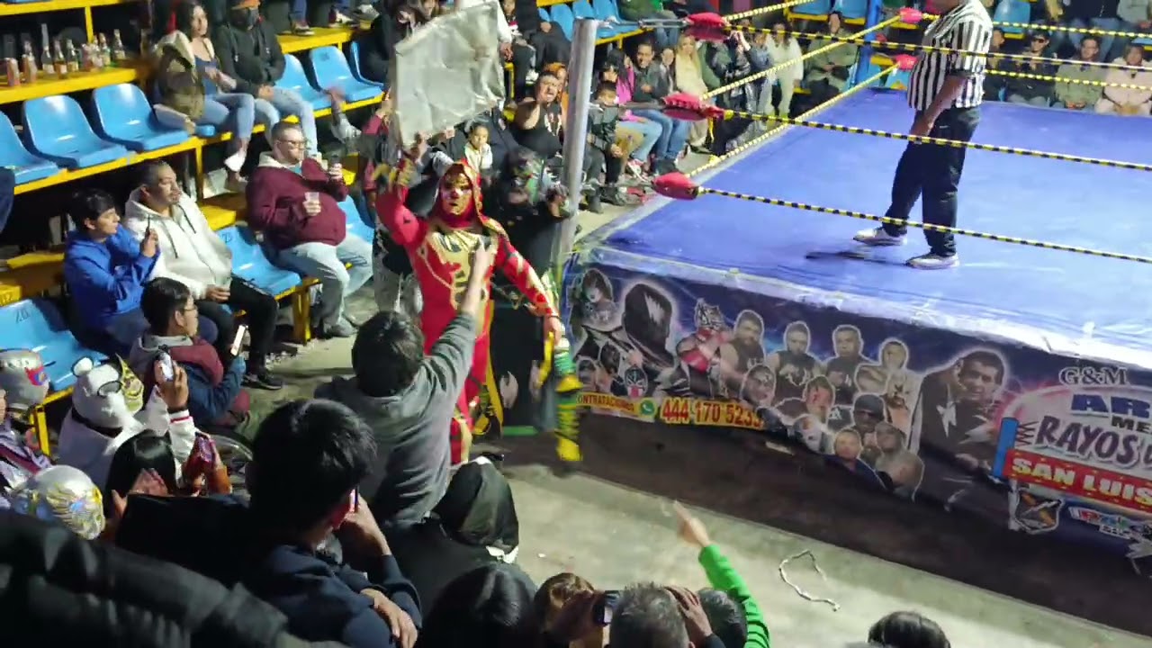 18 Enero 2026 Lucha Estelar Arena Rayos de Plata #luchalibre #lapark  #slp
