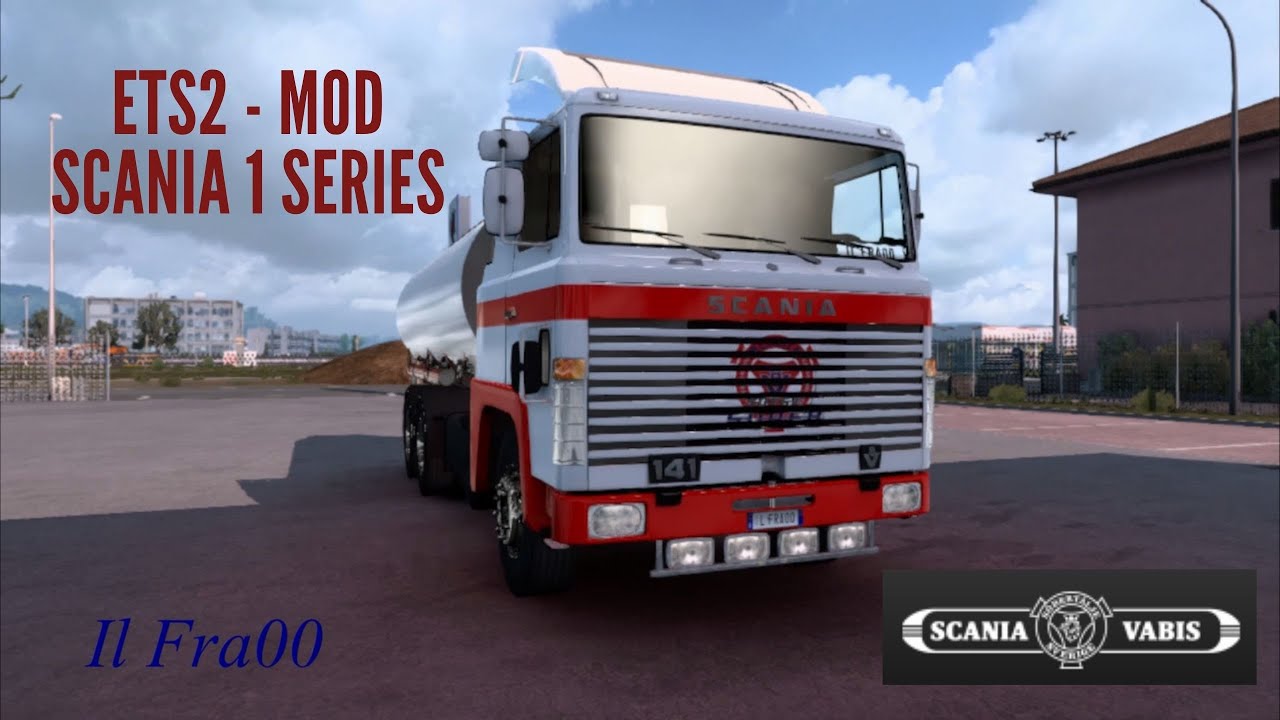 [V 1.42] Euro Truck Simulator 2 - Scania 1 Series + Tandem Trailer v2.2 (MOD)