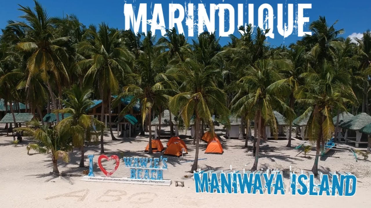 MANIWAYA ISLAND IN MARINDUQUE | MAY SAND BAR AT ROCK FORMATION PA | SULIT ANG GANDA