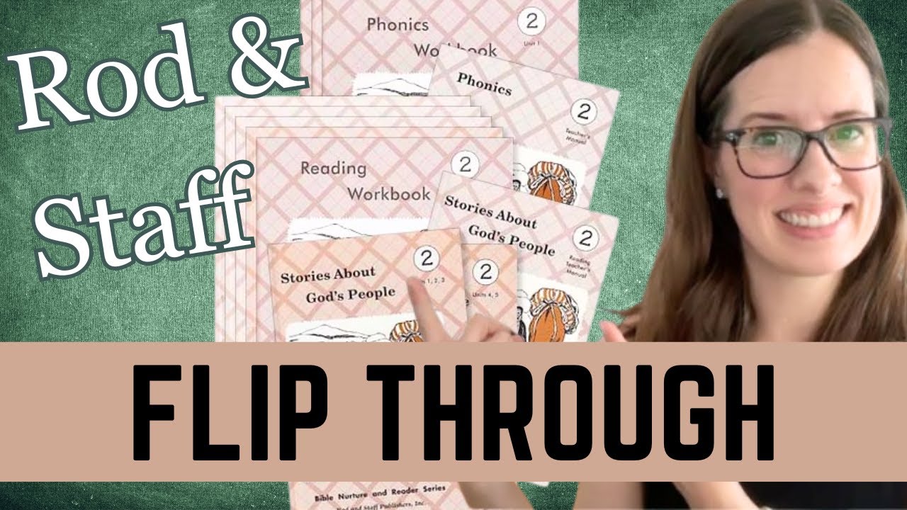Rod and Staff Grade 2 Phonics, Reading and English Flip Through | Homeschool Curriculum Review