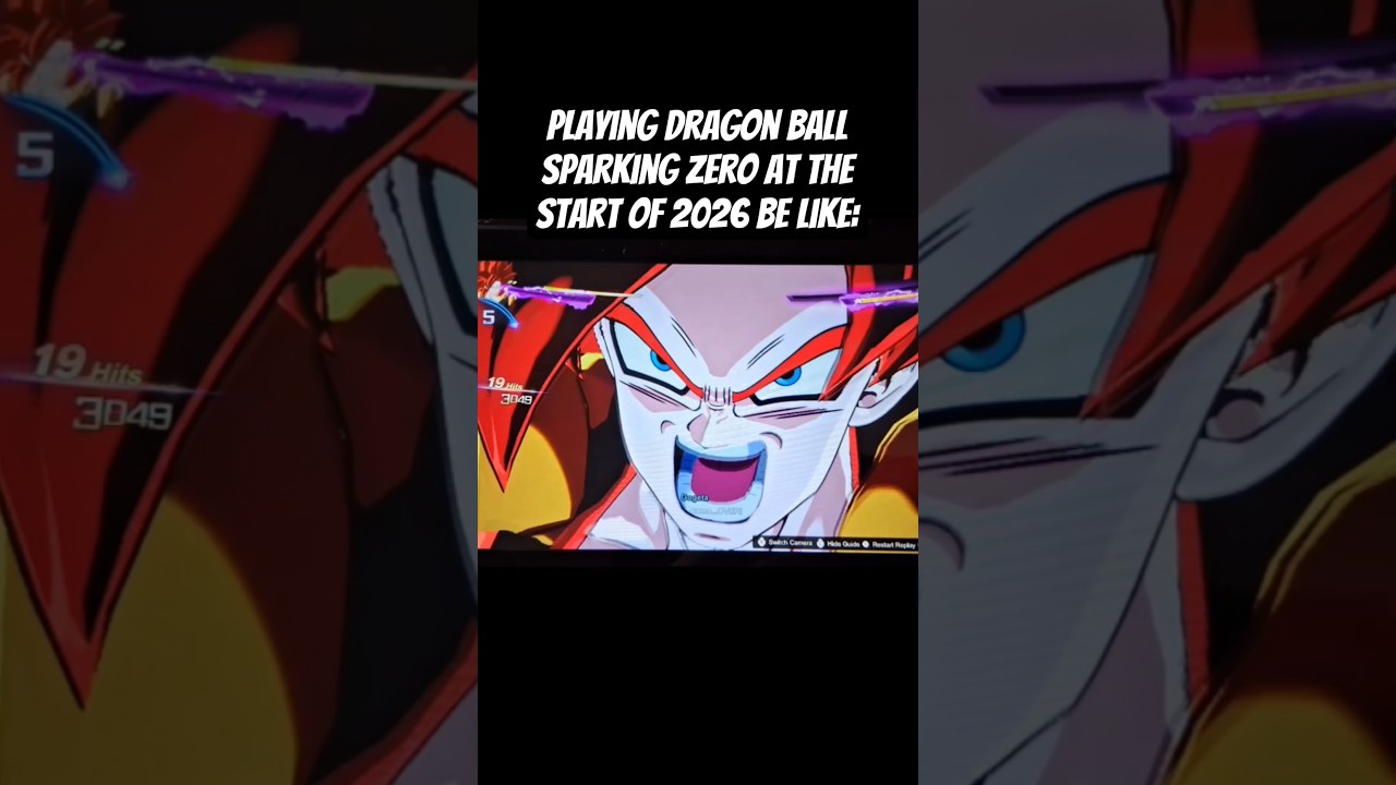 Playing Dragon ball Sparking Zero at the start of 2026 be like: 