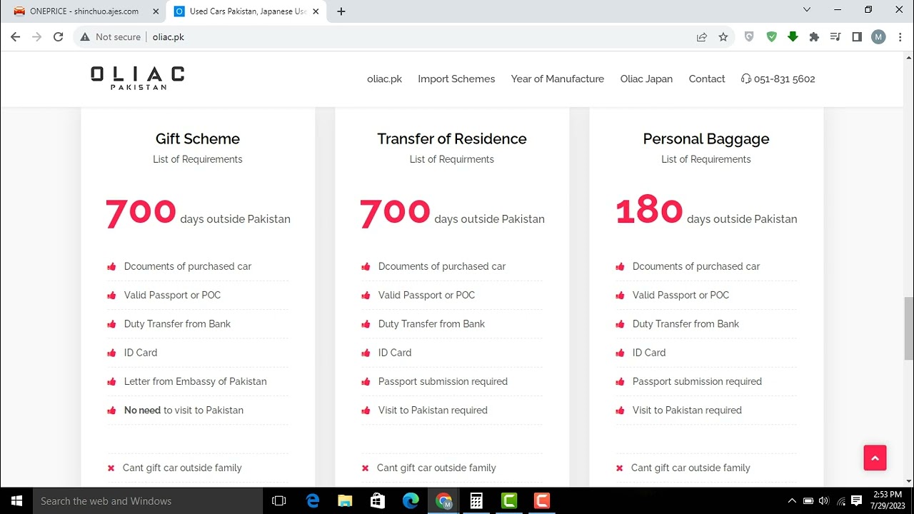 What is PRC? howtoImport DutyFree Car from Japan l OverseasPakistani Passport Schemes for CarImport