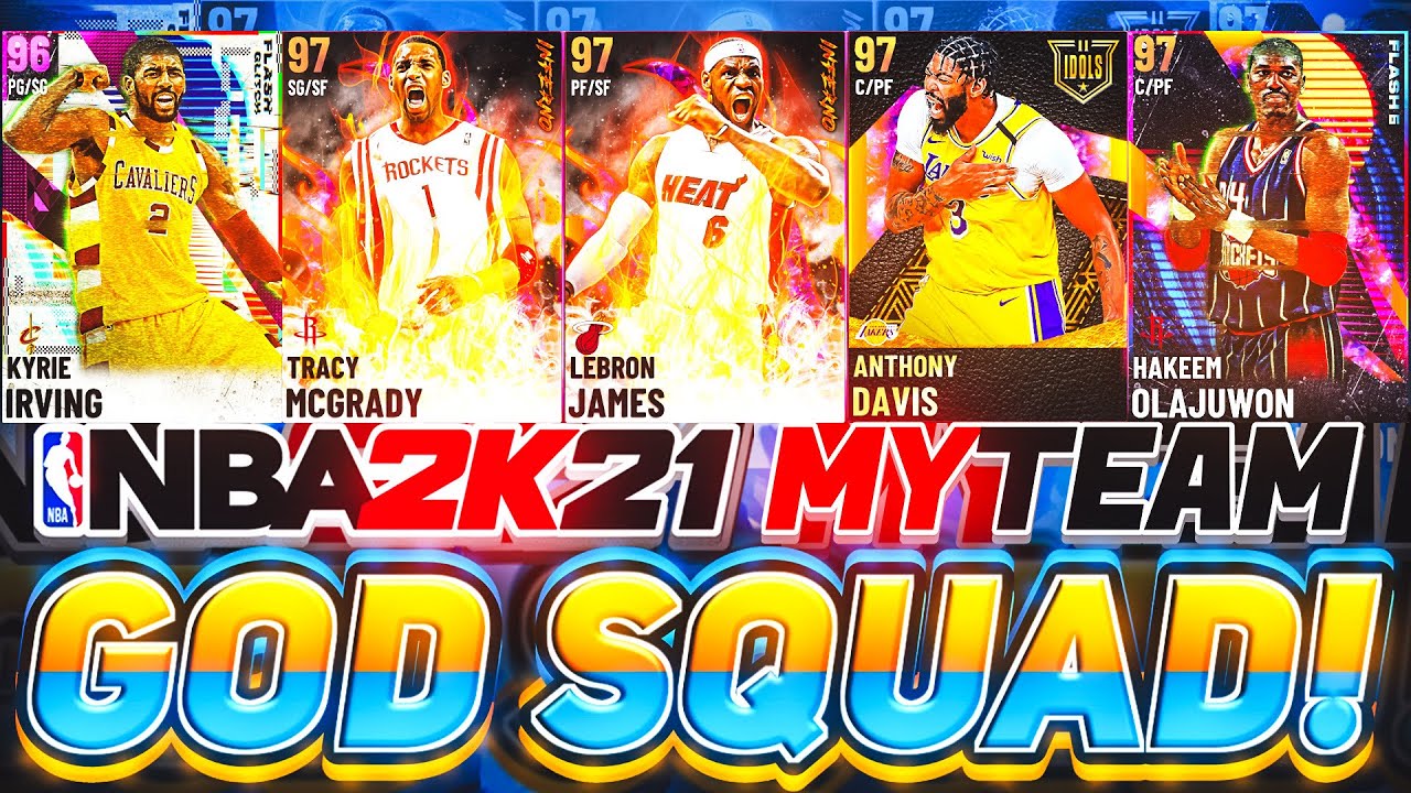 REVEALING MY 4 MILLION MT GOD SQUAD + GAMEPLAY! NBA 2k21 MyTEAM