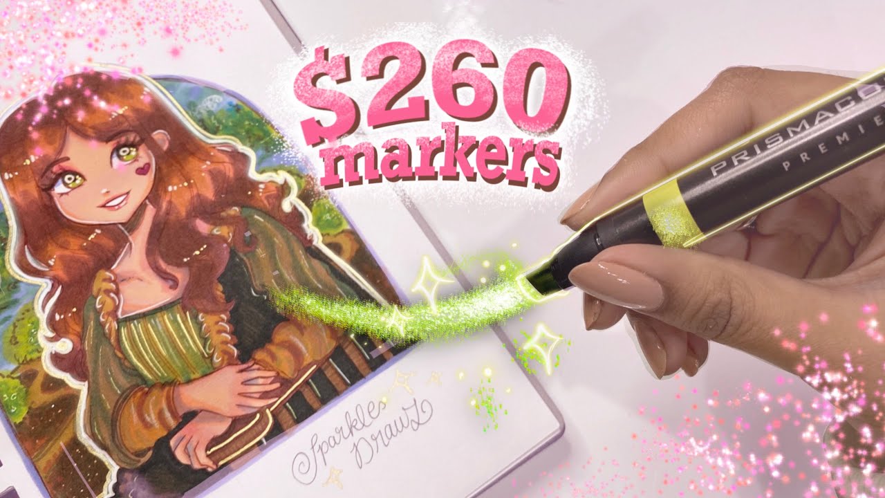 Drawing the ✨Mona Lisa✨ || copic alternative {unboxing prismacolor premier markers}