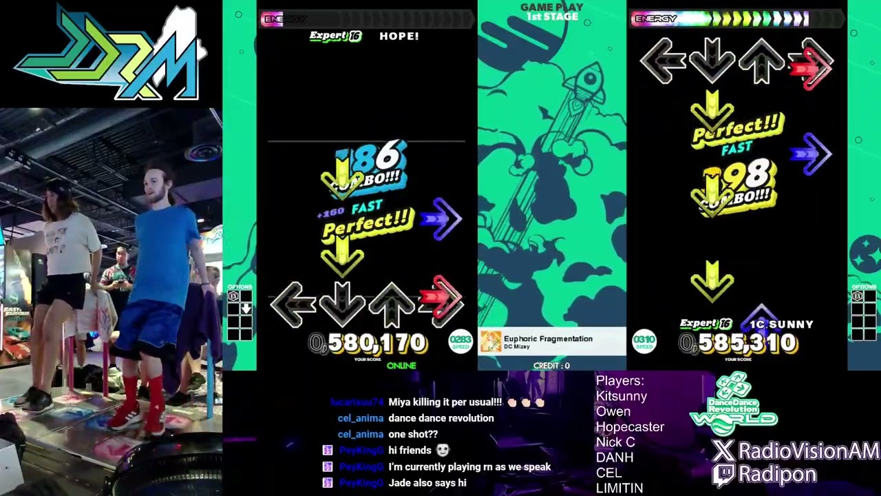 [DDR W - 1C.SUNNY] Euphoric Fragmentation [ESP 16] PFC 999,710