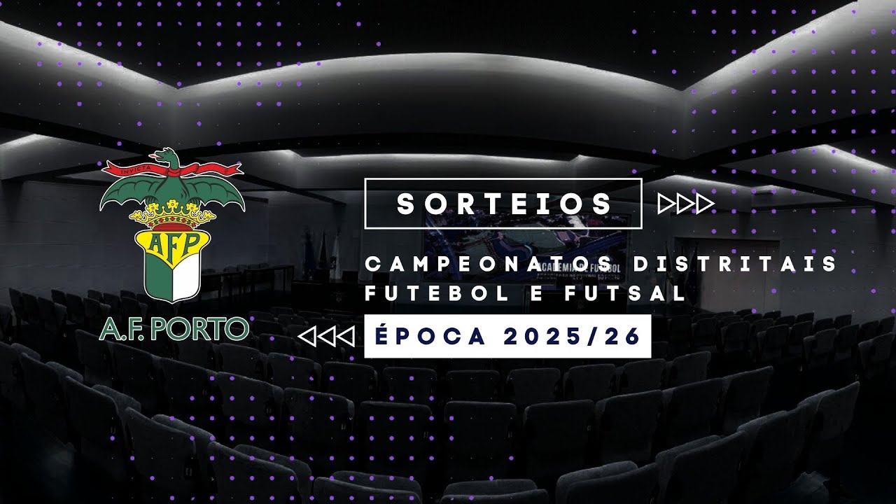 🏆 Sorteio Oficial | Ta&ccedil;a AF Porto Feminina 2025/26